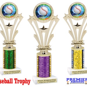 Baseball trophy.   Great trophy for your baseball team, neighborhood teams, schools, themed pageants and events.