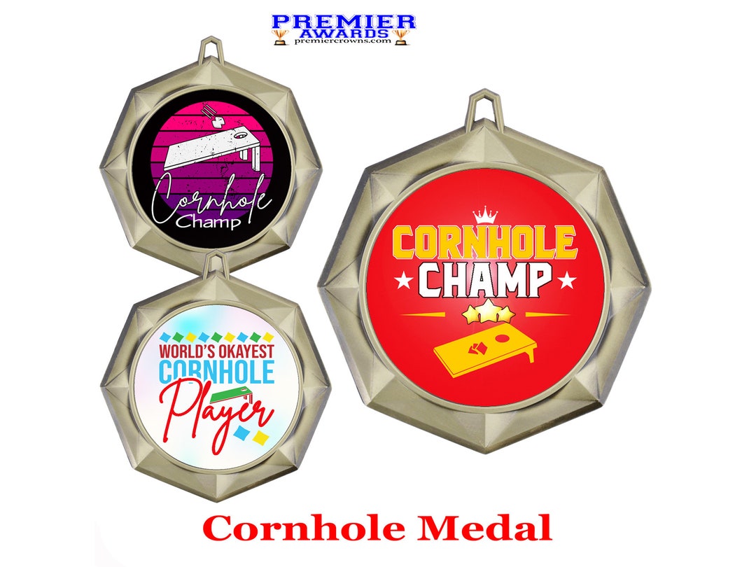 Cornhole Custom Medals