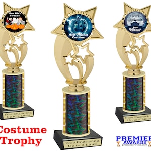 Halloween Costume Trophy.  Great award for your Halloween Costume Contests