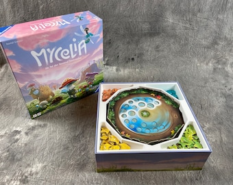 Organizzatore/inserto per giochi da tavolo Mycelia