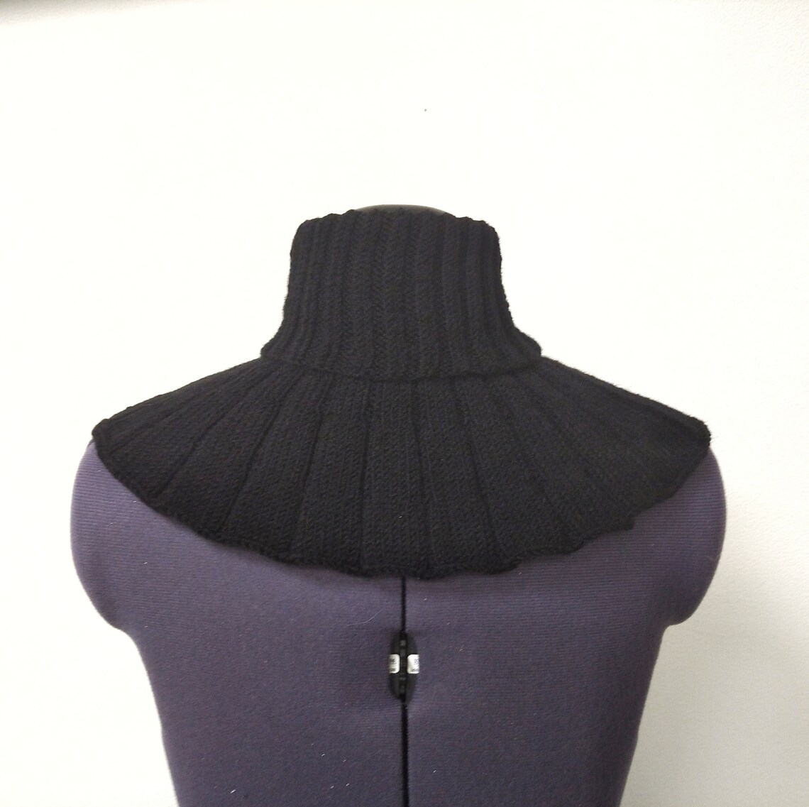 Knit wool turtleneck for women.dickie collar women. Etsy