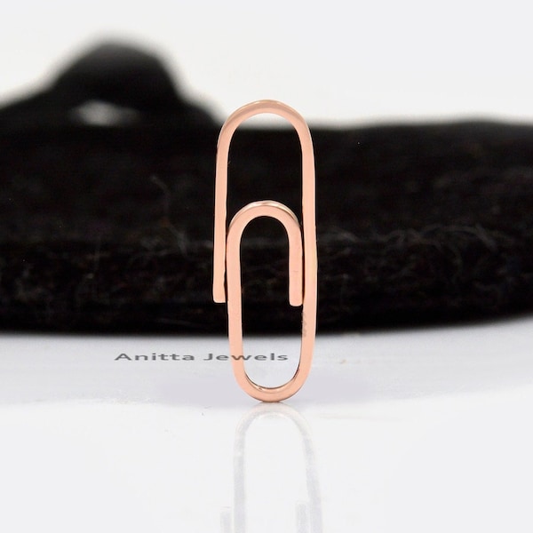Paper Clip Charm Etsy