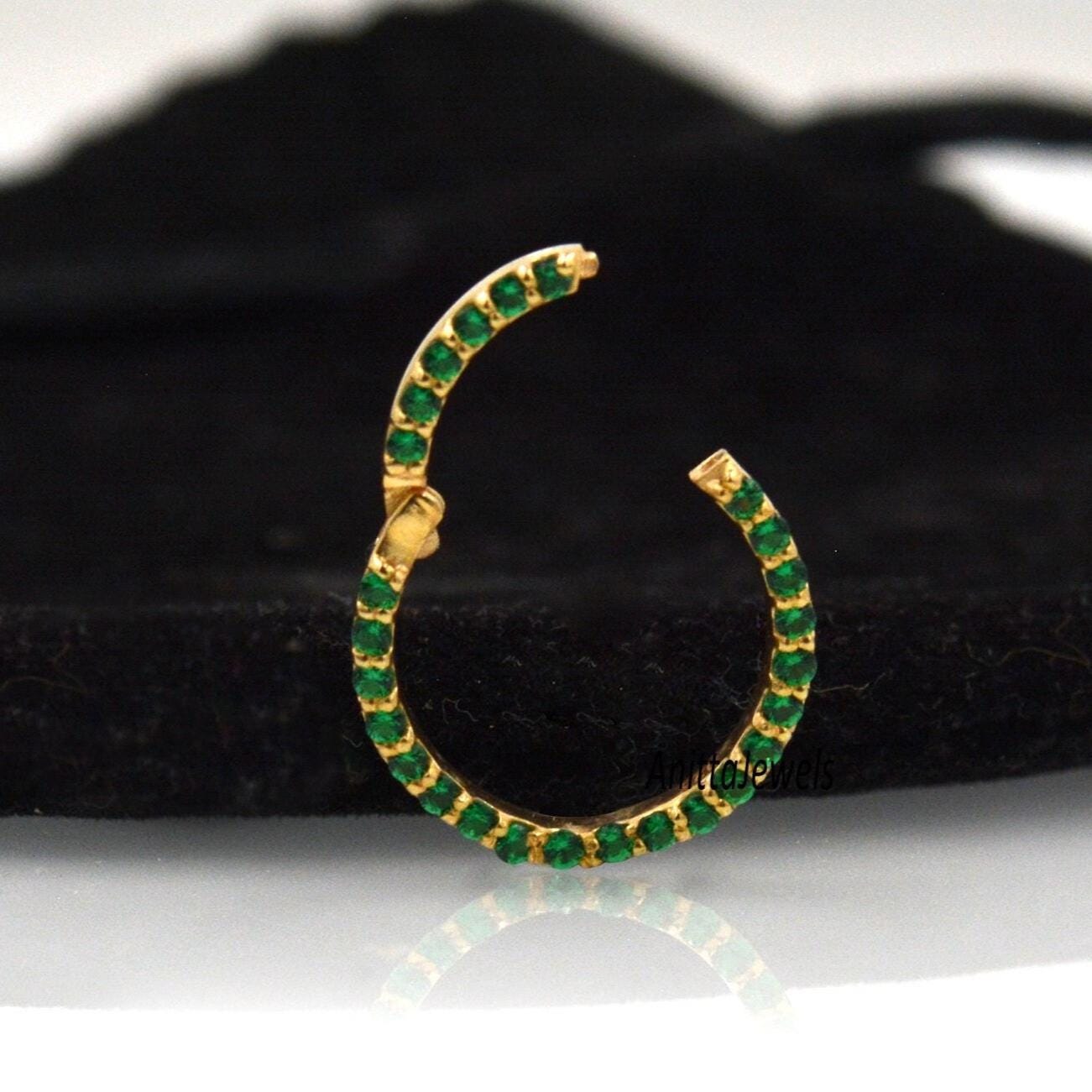 14k Gold Turquoise Charm Enhancer: Handmade Round Link Lock - View 3 - Anitta Jewels | SKU: etsy_1694934882