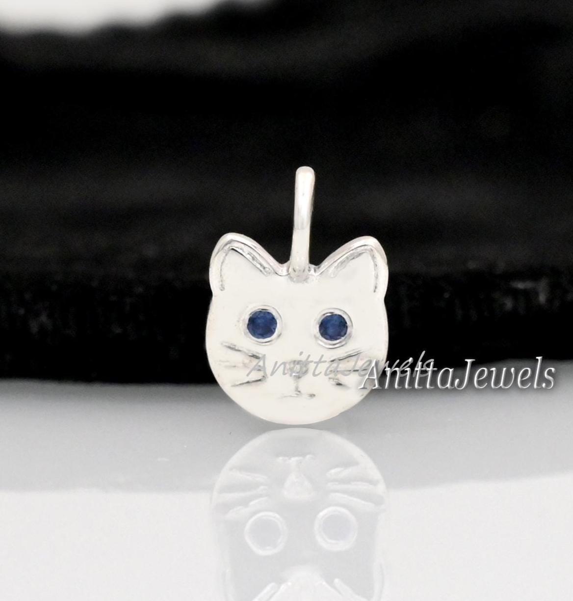 Ciondolo Gatto Argento Placcato Collana Ciondolo Gatto Hello Kitty 3D In Argento Placcato Rosa - Lunghezza 18 Pollici, Regalo Adorabile Collana Hello Kitty Gattino - Foto 5