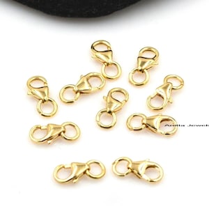 Handmade 14K Gold Lobster Lock - Multi Enhancer Link