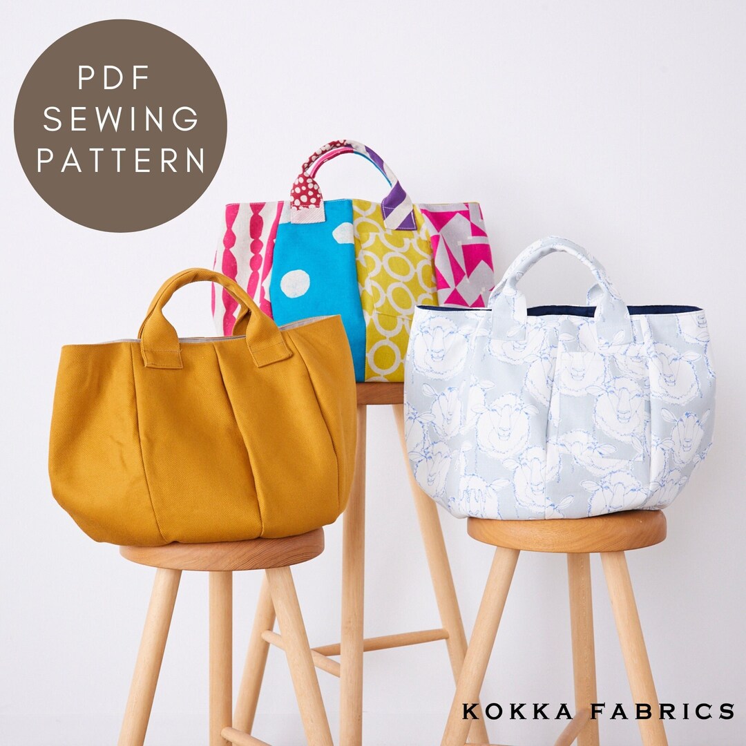 Project Bag PDF Pattern & Illustrated Sewing Instructions Etsy