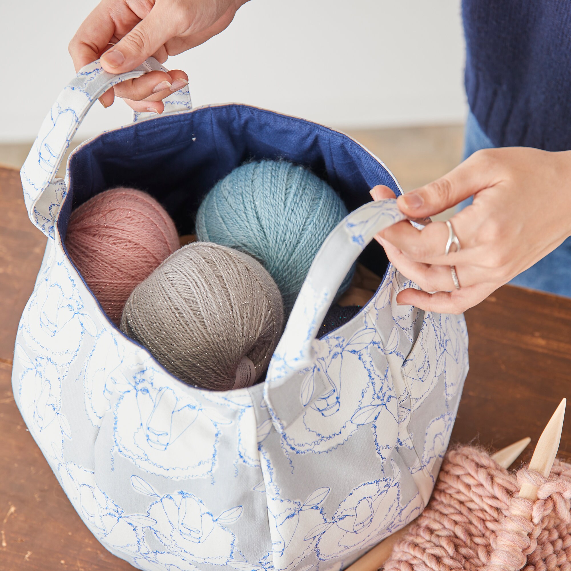 Project Bag PDF Pattern & Illustrated Sewing Instructions Etsy