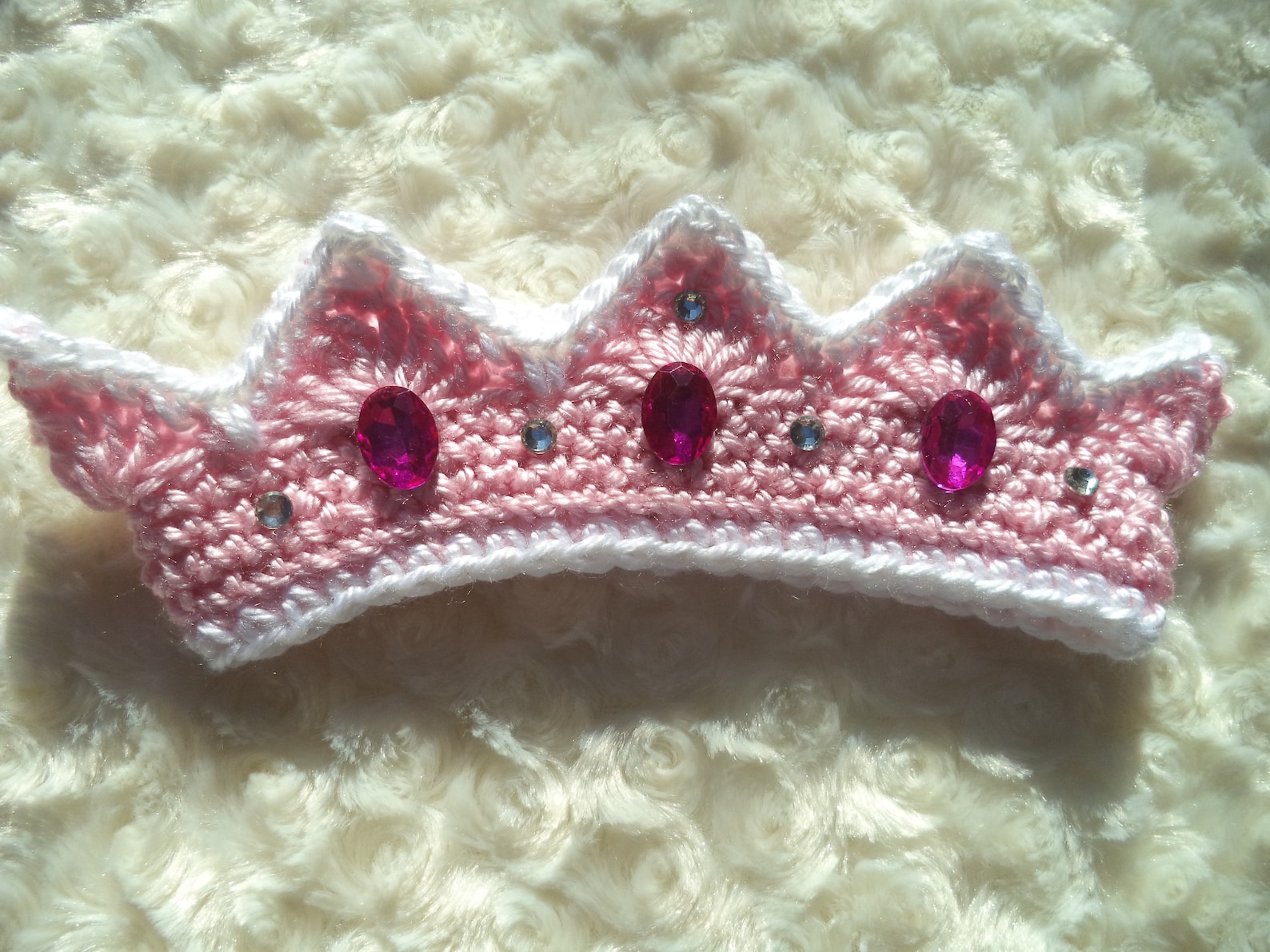 Crochet Baby Princess Crown, Crochet Baby Girl Outfit, Crochet Princess