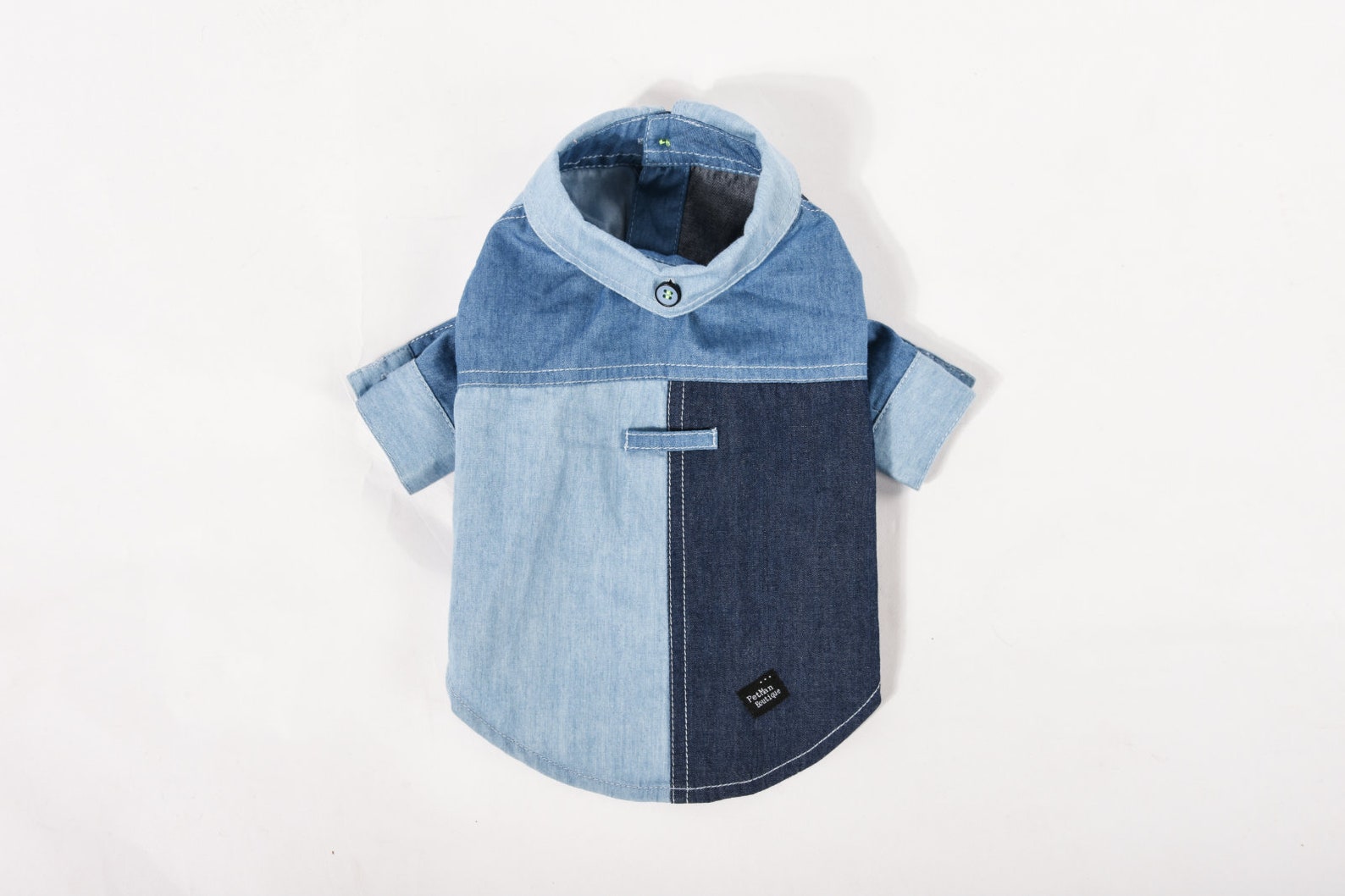 Petman Blue Denim Dog Shirt Dog Shirt Dog Clothes Cool Dog Etsy