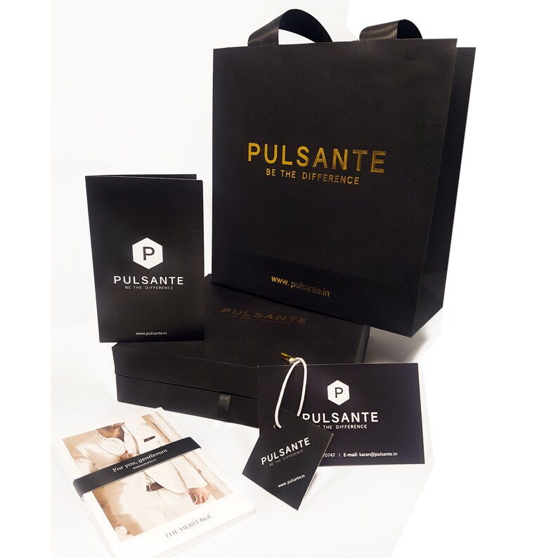 Statuesque Black Luxury Pocket Square