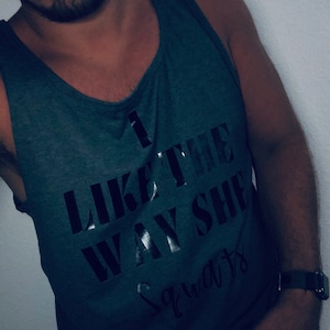 Custom Men Muscle Tank Top | Add Your Text | Tank Top Man | Personalize Your Own Tank | Custom Man Tank | Custom Shirt for Man Tank Top