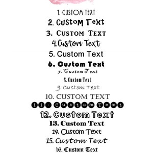 May include: A list of 18 different font styles for text, numbered 1 through 18. The text "Font Styles" is written in a pink, brushstroke font at the top of the image.