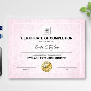 Certificate Template Printable Award Certificate Clean Etsy
