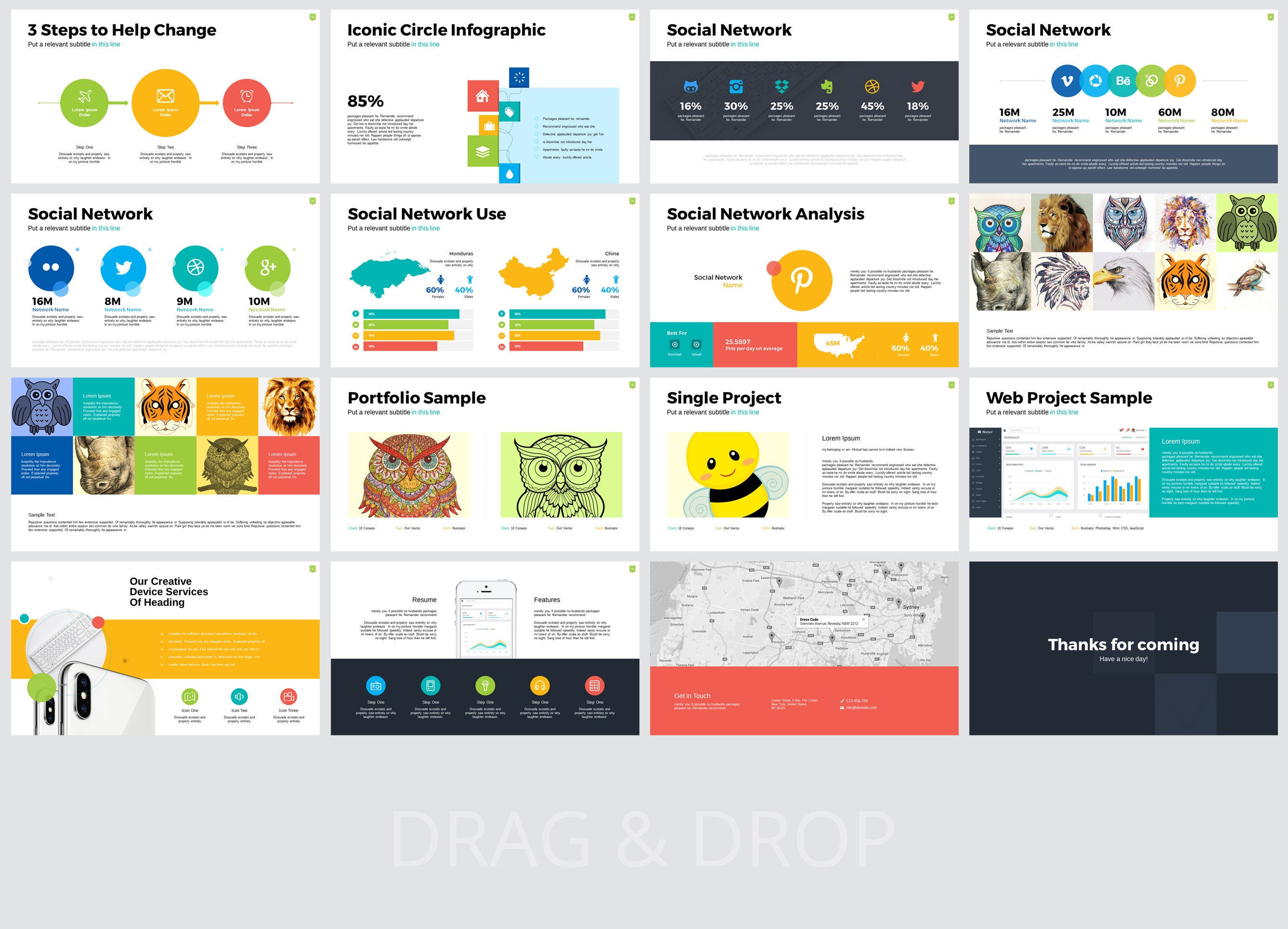 Business Google Slides Presentation Template | Etsy
