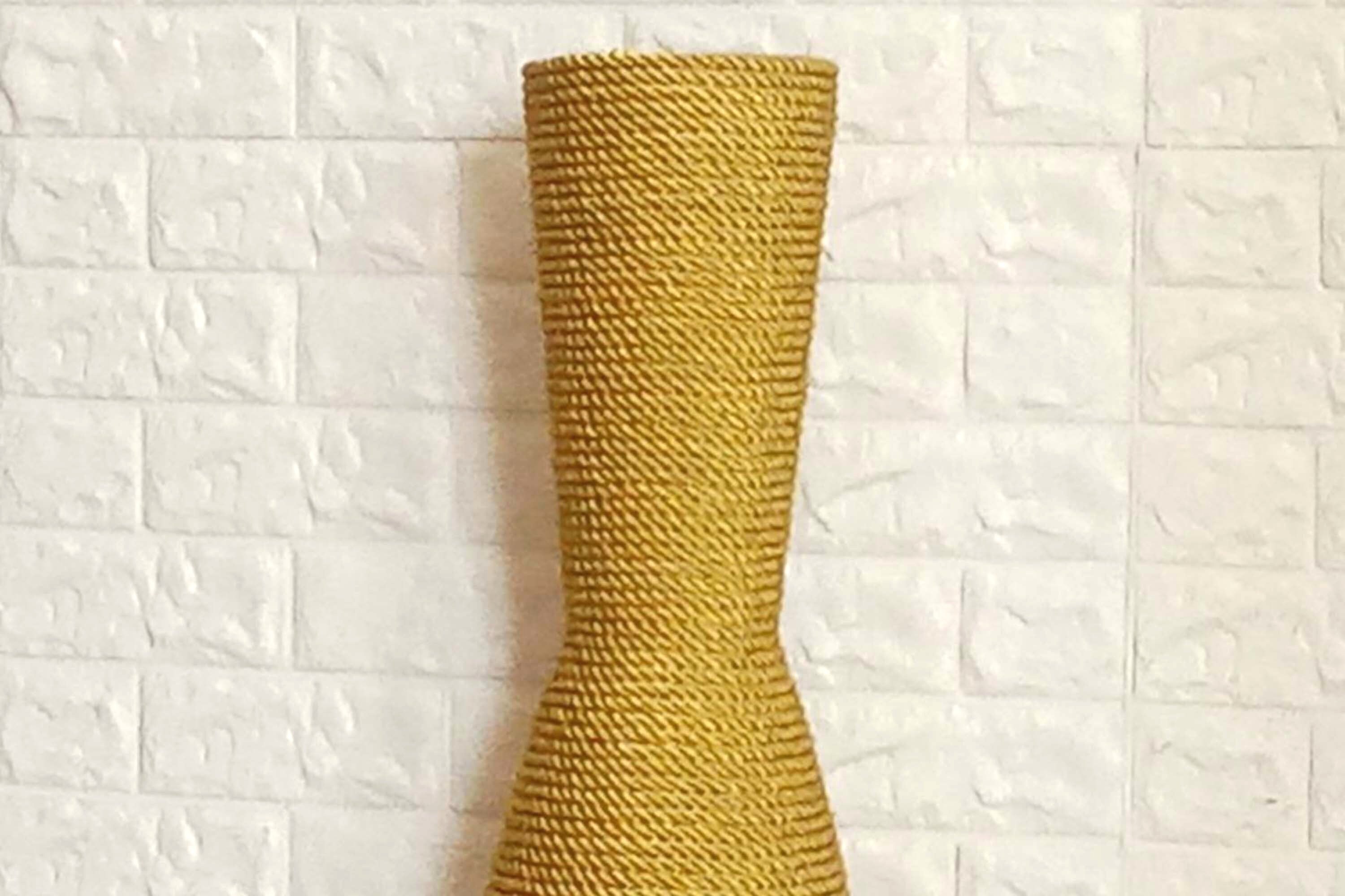 Tall Floor Vase Gold Color 36inc. Estra Large Vases for Floor. Etsy