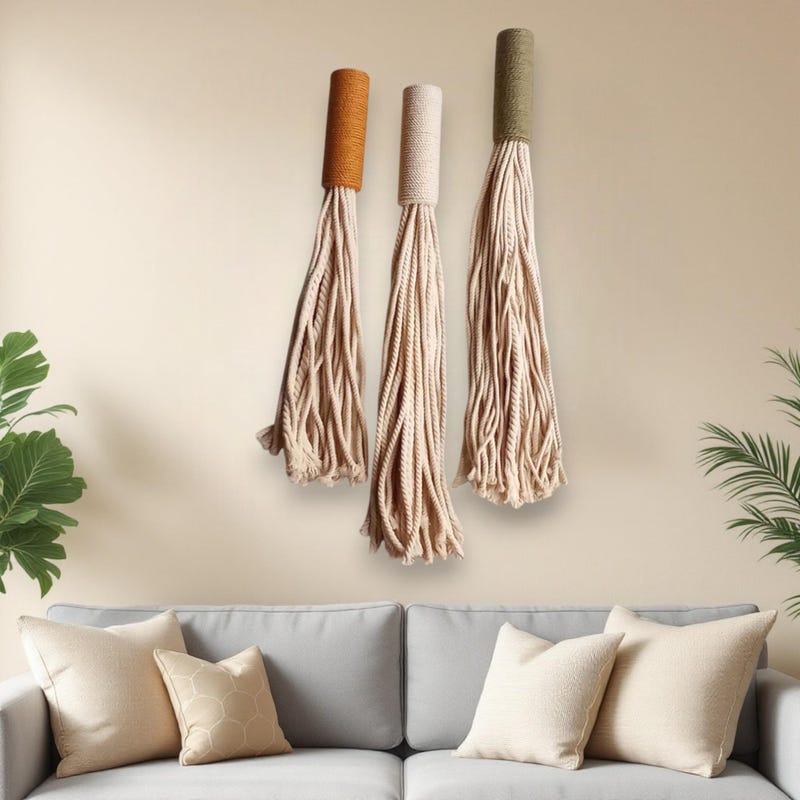 Visual Reference: Tassel Wall Hanging