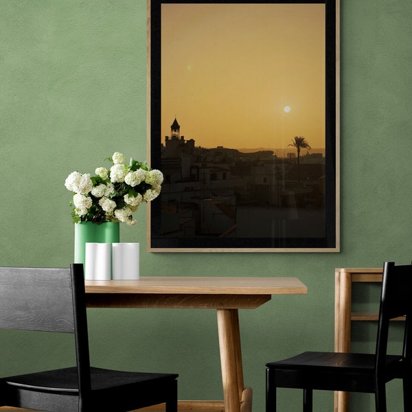 Sevilla Sunset - Spain Photoghraphy Home Decor Downloadable Art Printable Travel Wall