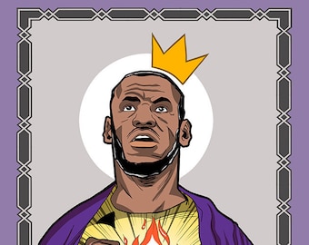 Basketball Jesus- King James Edition Prayer Candle
