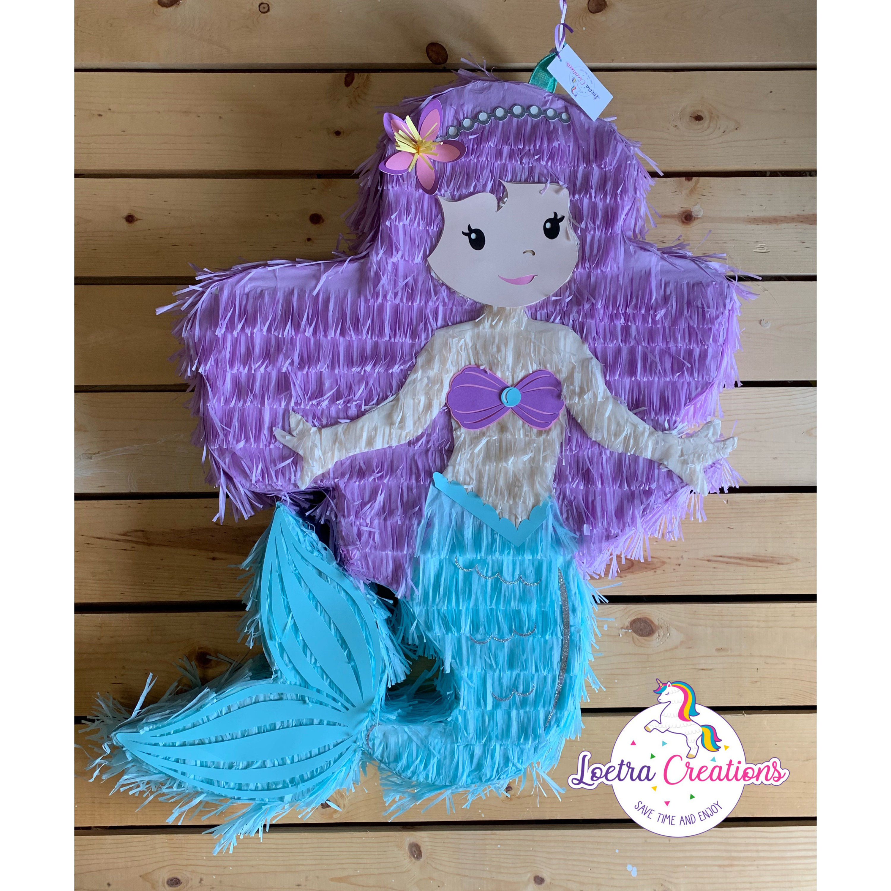 Mermaid Pinata, Sirena Piñata