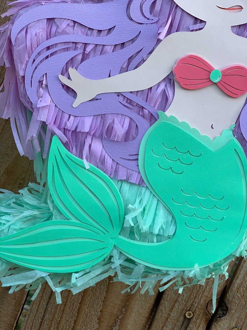 Mermaid Pinata Sirena Piñata Etsy