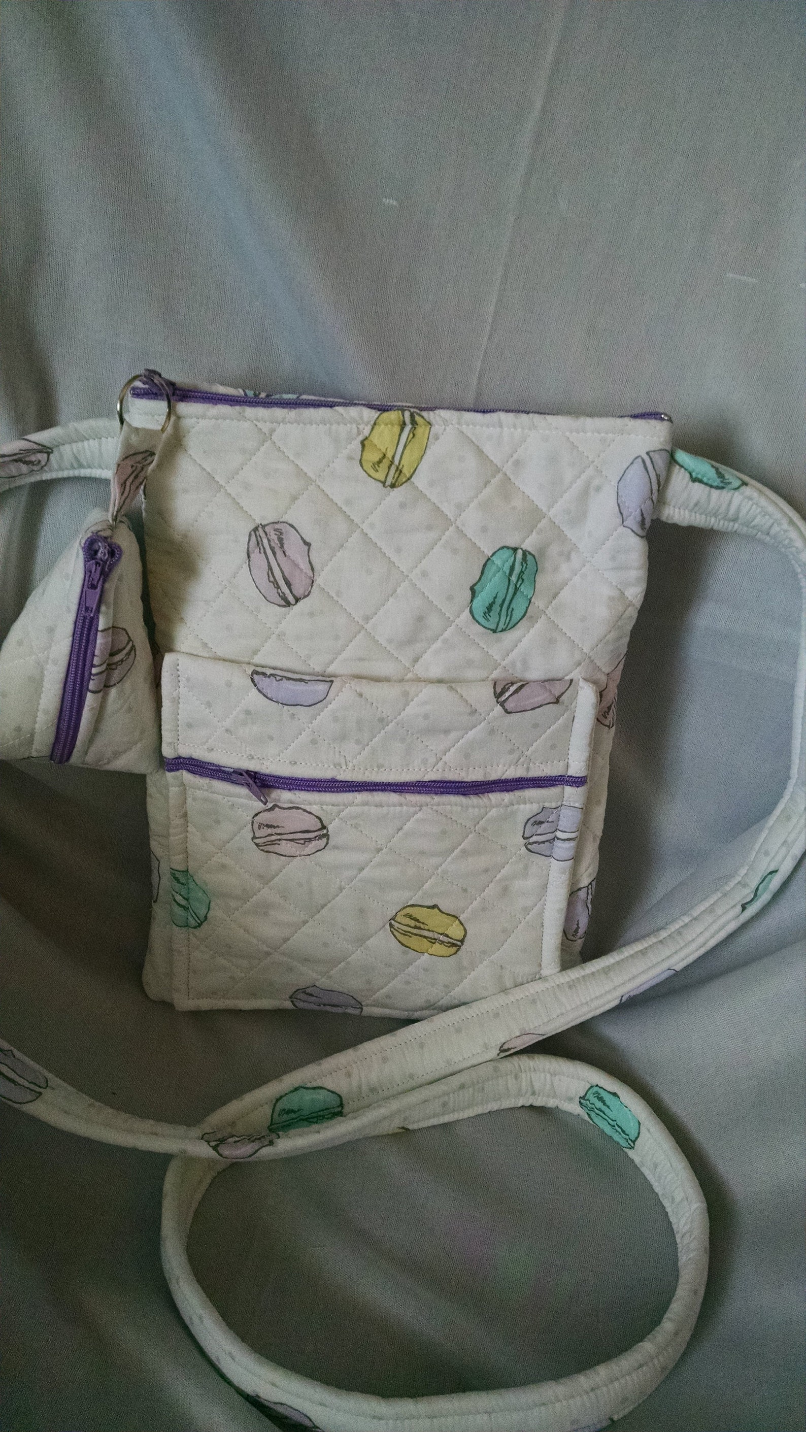 Quilted Cross Body Bag Etsy