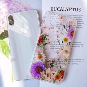 Pressed dried flower phone case,iphone 13 12 12pro 11 pro max xs max 8 7 case floral iphone cover,Samsung galaxy s10 s20 ultra note20+  case