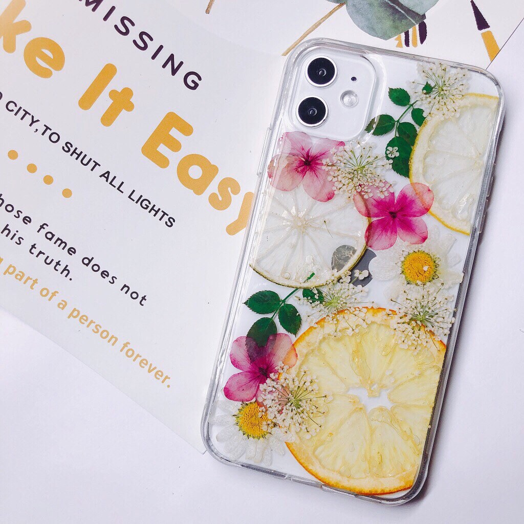 Handmade Pressed Dried Flower Phone Caseiphone 11 12 13 Pro | Etsy