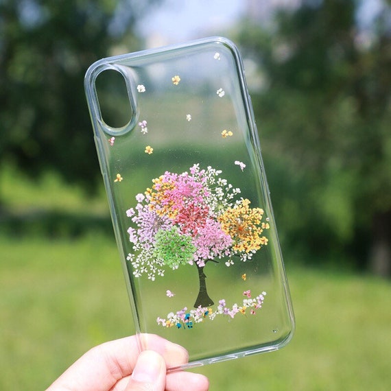 Handmade pressed flowers phone caseiPhone6/s/7/8/plus/X/xs/xs Etsy