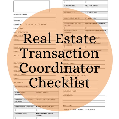 remote real estate transaction coordinator remote real estate transaction coordinator