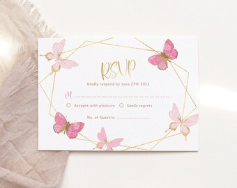 Editable Blush Pink Floral Invitation Weddings Bridal or Baby Showers Girl Baby Showers DIY Printable Template P140 Baptisms Birthdays