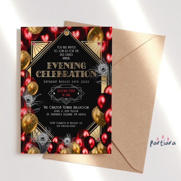 End of the Year Dinner Invitation - Etsy