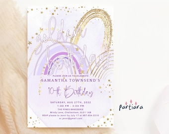 Editable Lucky One Birthday Invitation St Patricks Day 1st - Etsy
