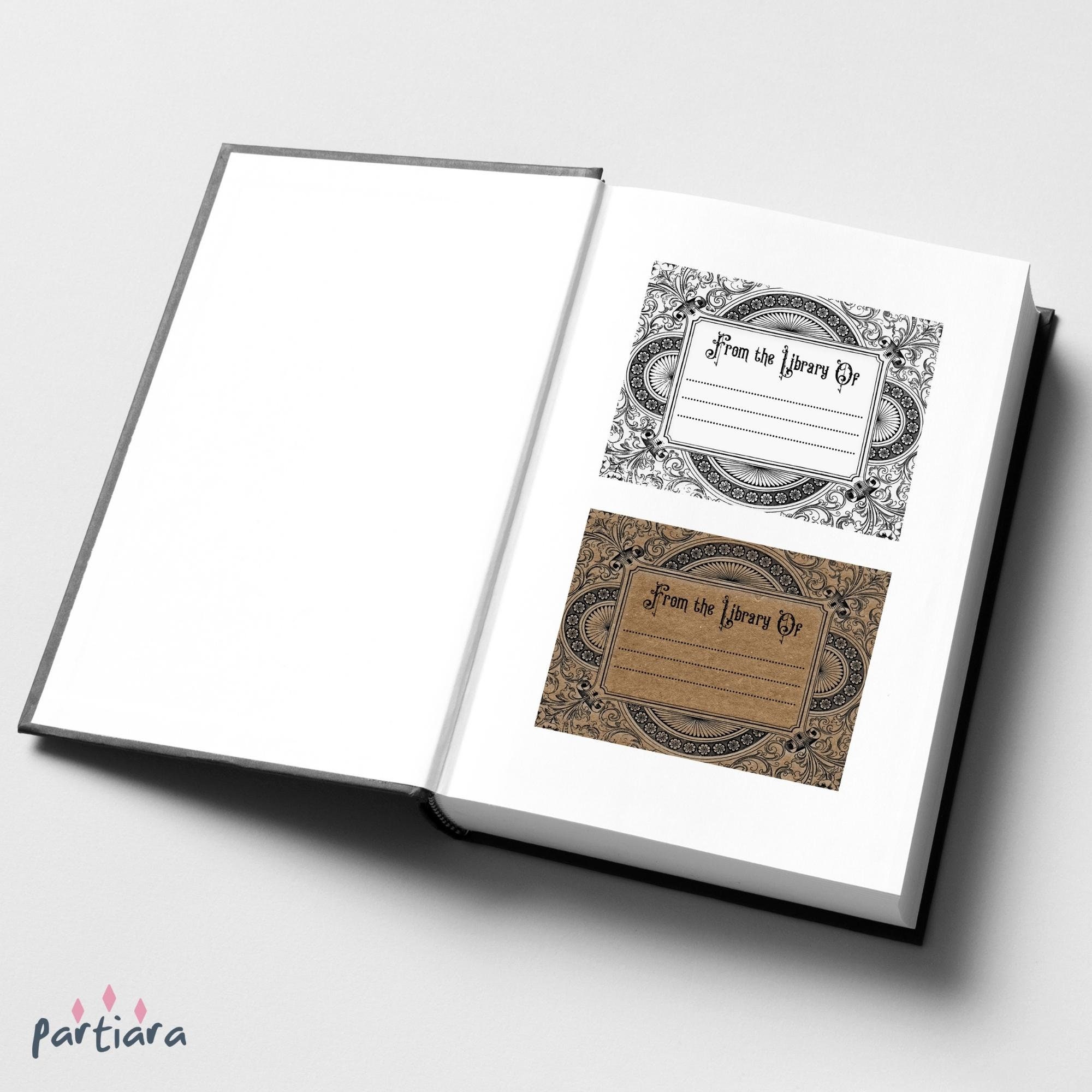 Editable Book Plate Label Template Printable Personal Library Etsy UK Editable Book Plate Label Template Printable Personal Library Etsy UK