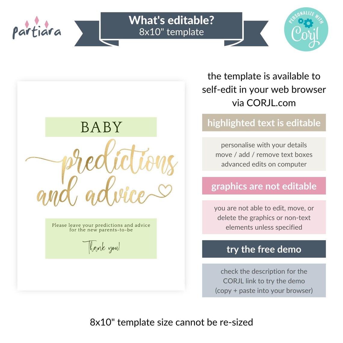 Baby Predictions and Advice Sign Wishes and Advice for Parents-to-be ...