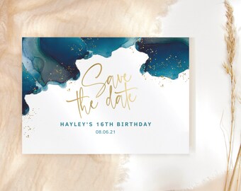 Party Save The Date Etsy