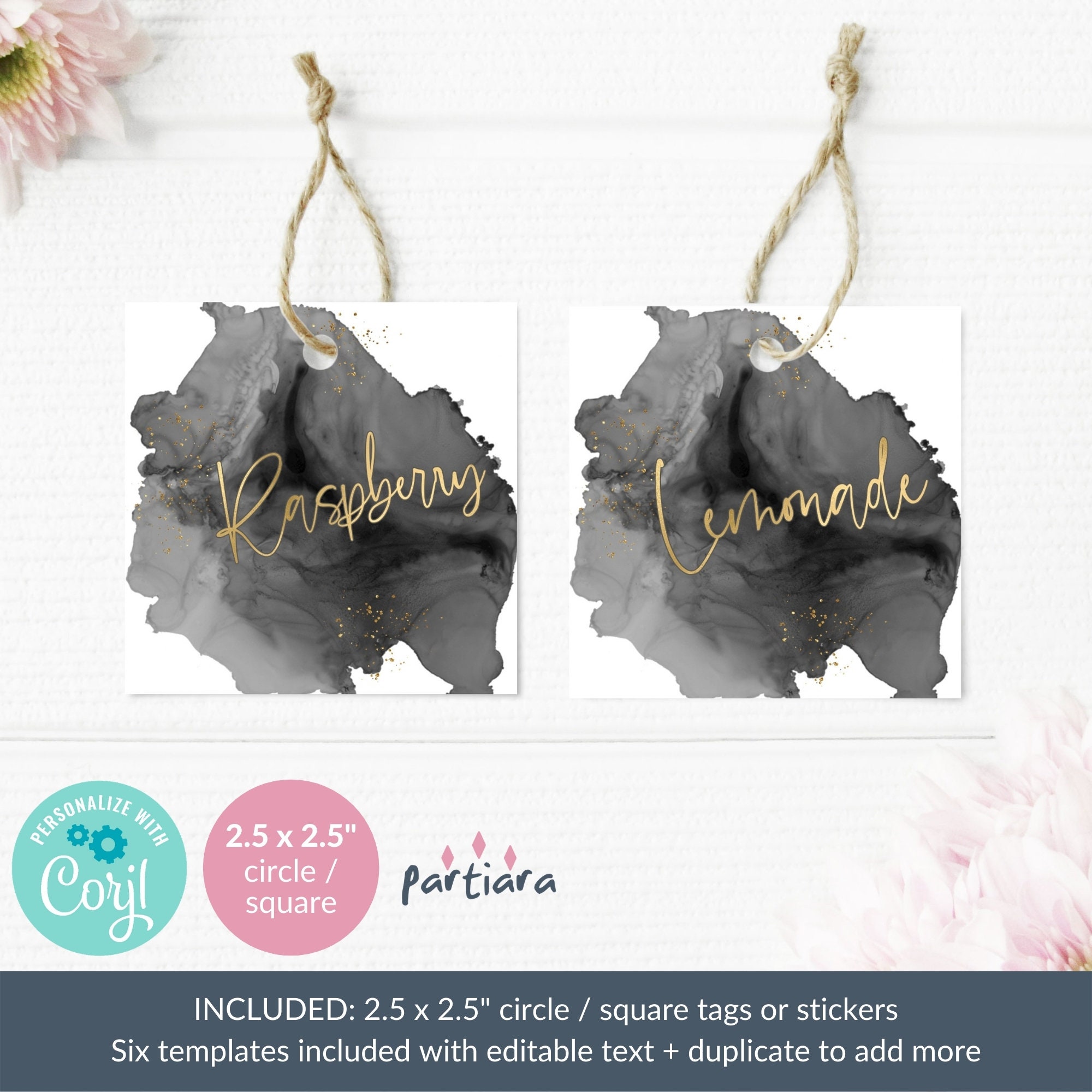 Editable Mimosa Drinks Labels Ladies Birthday Mimosas Brunch - Etsy