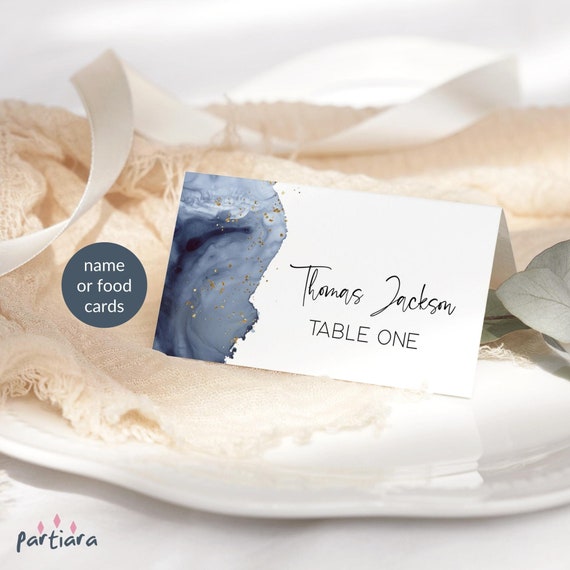 Party name cheap place cards