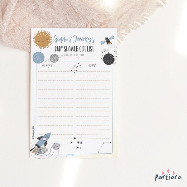 Space Baby Shower - Etsy