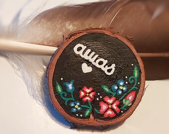 Awas brooch / lapel pin