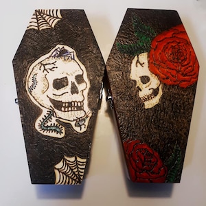Custom coffin Jewelry Box