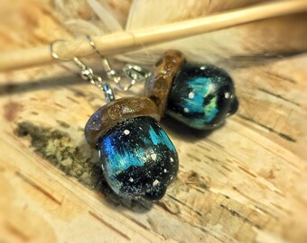 Aurora Acorn Earrings