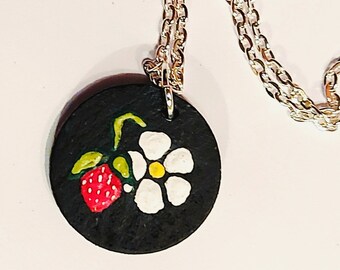Wild Strawberry Necklace