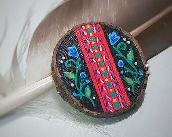 Bluebell Sash brooch
