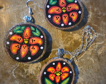 Wood lily set