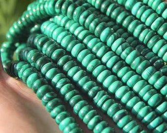 Synthetic Malachite Jasper star cut nugget faceted Beads ,15'' per strand,6x3mm