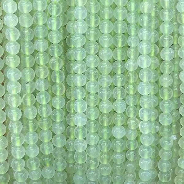 Natural New Mountain Jade beads  Round Beads ,small stones beads 15'' per strand   4mm