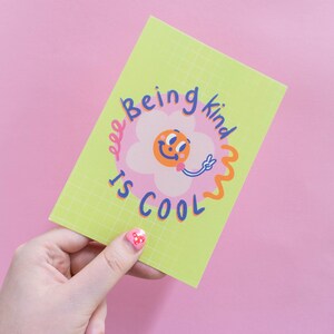 Being Kind Is Cool a6 Postcard Studio Cat-She image 4