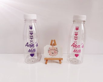 Personalised Diet Tracker Bottle, Slimming Aid, Reusable Plastic, Healthy A allowance