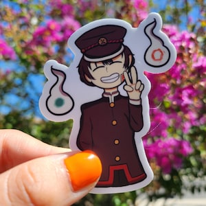 Toilet Bound Hanako Kun Aufkleber, Hanako Aufkleber, Hanako Kun, TBHK Merch, Anime Fanart Aufkleber