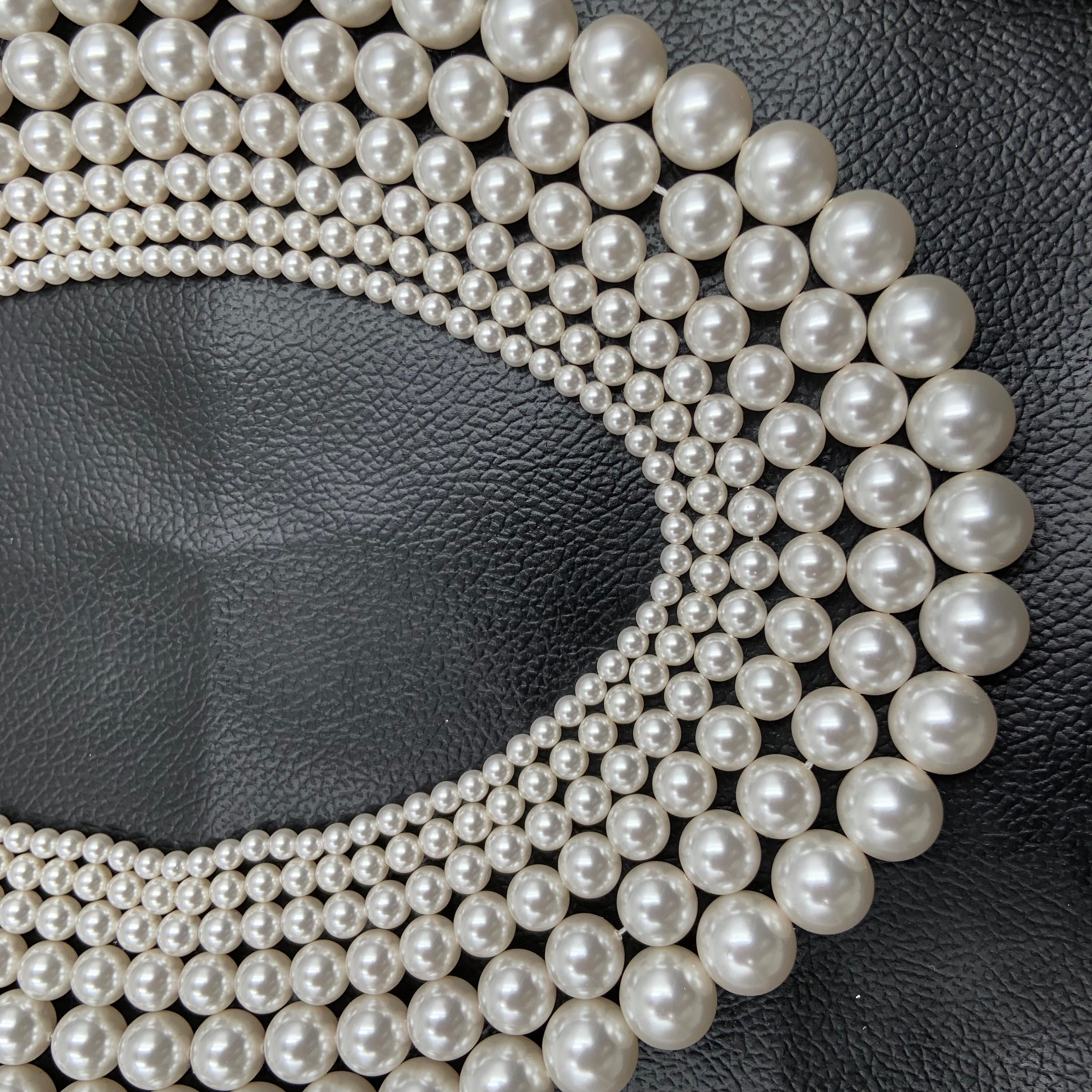 Swarovski Crystal Large Oyster Clam Shell with Pearl